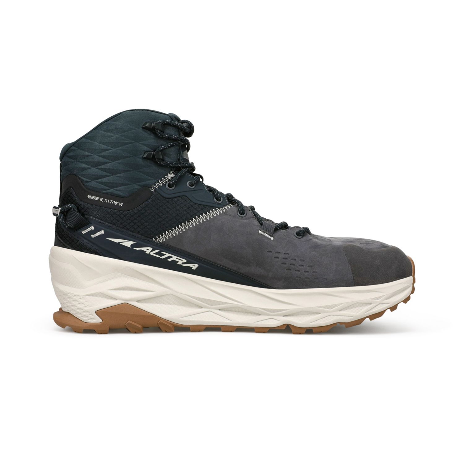 Botas Montaña Altra Olympus 5 Hike Mid Gtx Hombre Negras Gris | Costa Rica-03486959